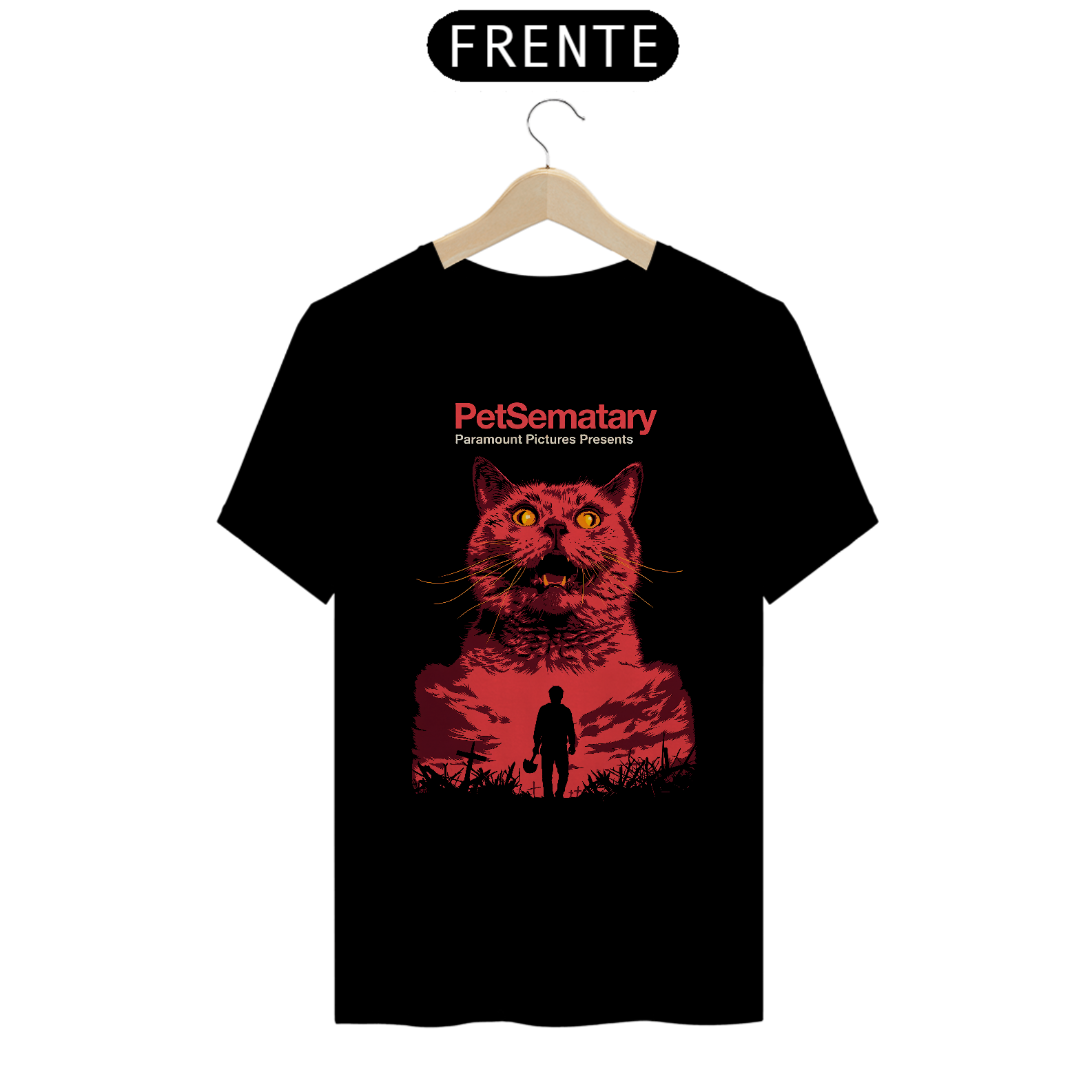 Camiseta Cemitério Maldito