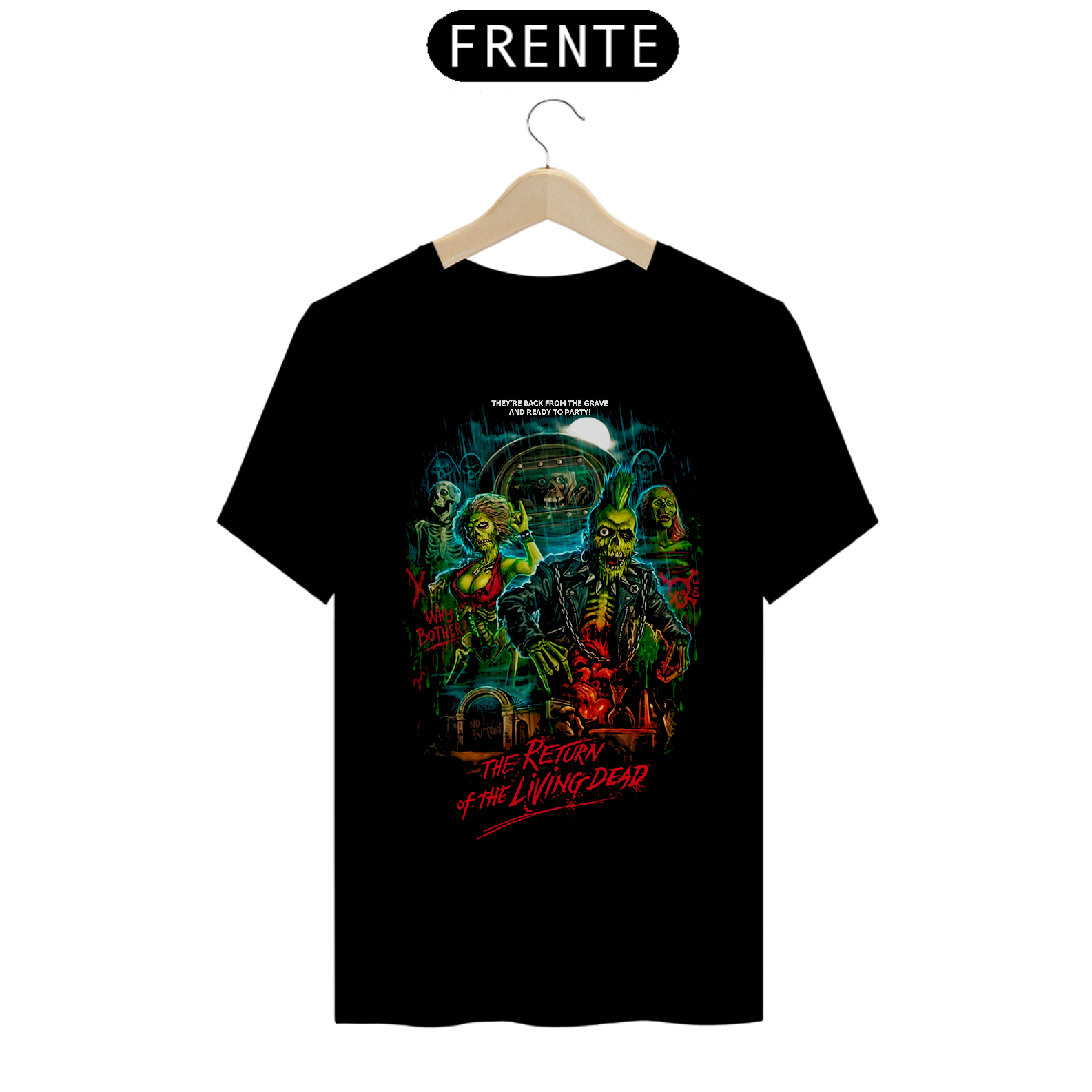 Camiseta A Volta dos Mortos Vivos