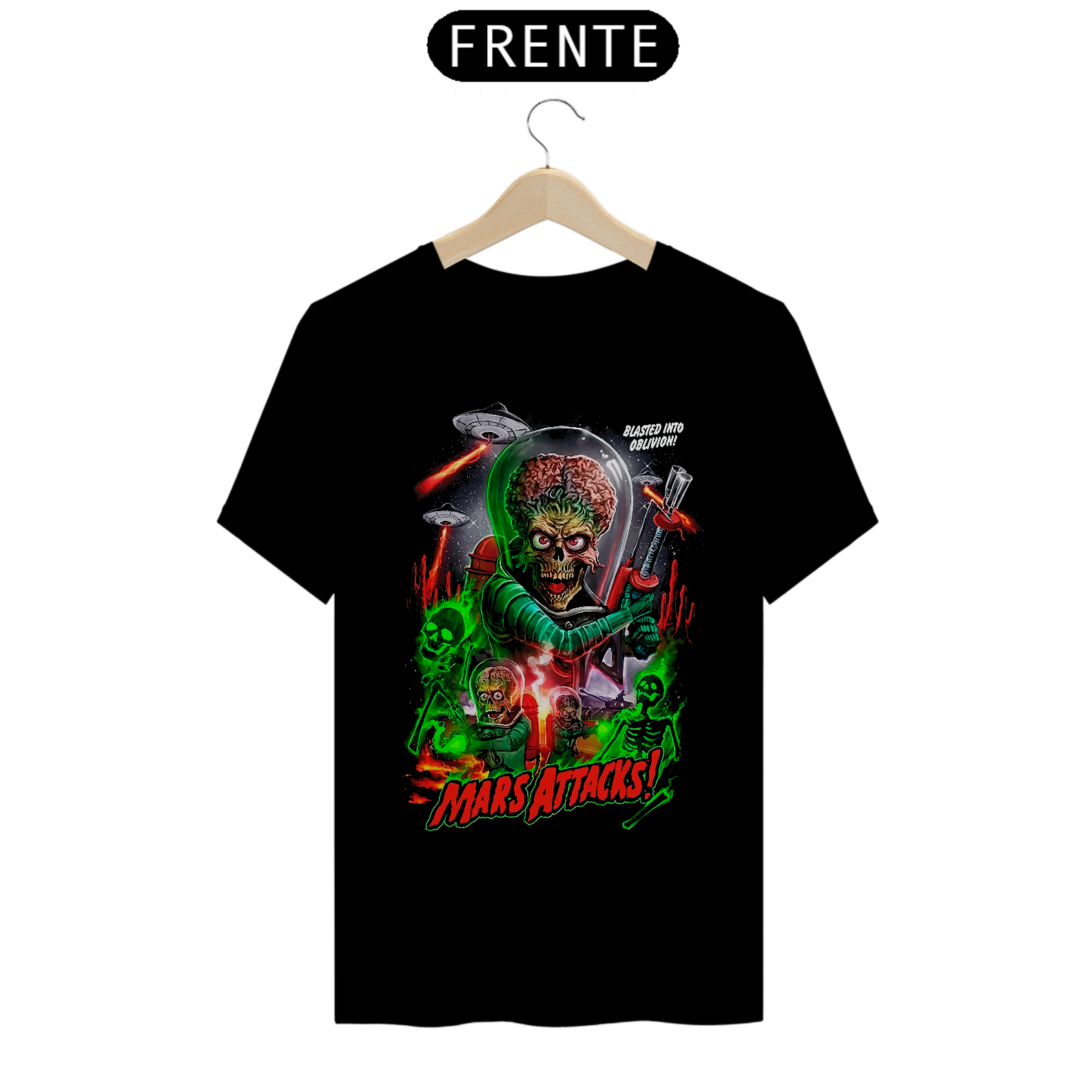 Camiseta Marte Ataca