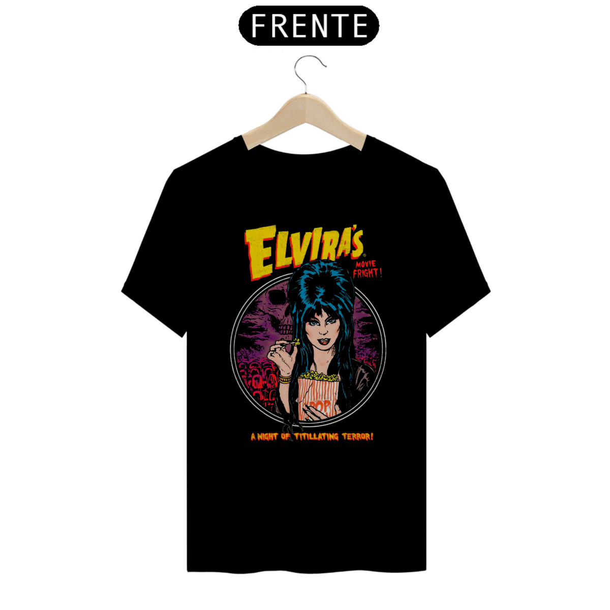 Nome do produto: Camiseta Elvira - Movie Fright!
