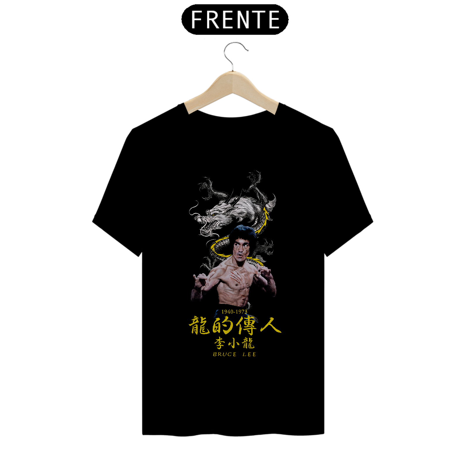 Camiseta Bruce Lee - 1940-1973