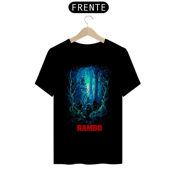 Camiseta Rambo - Programado para Matar