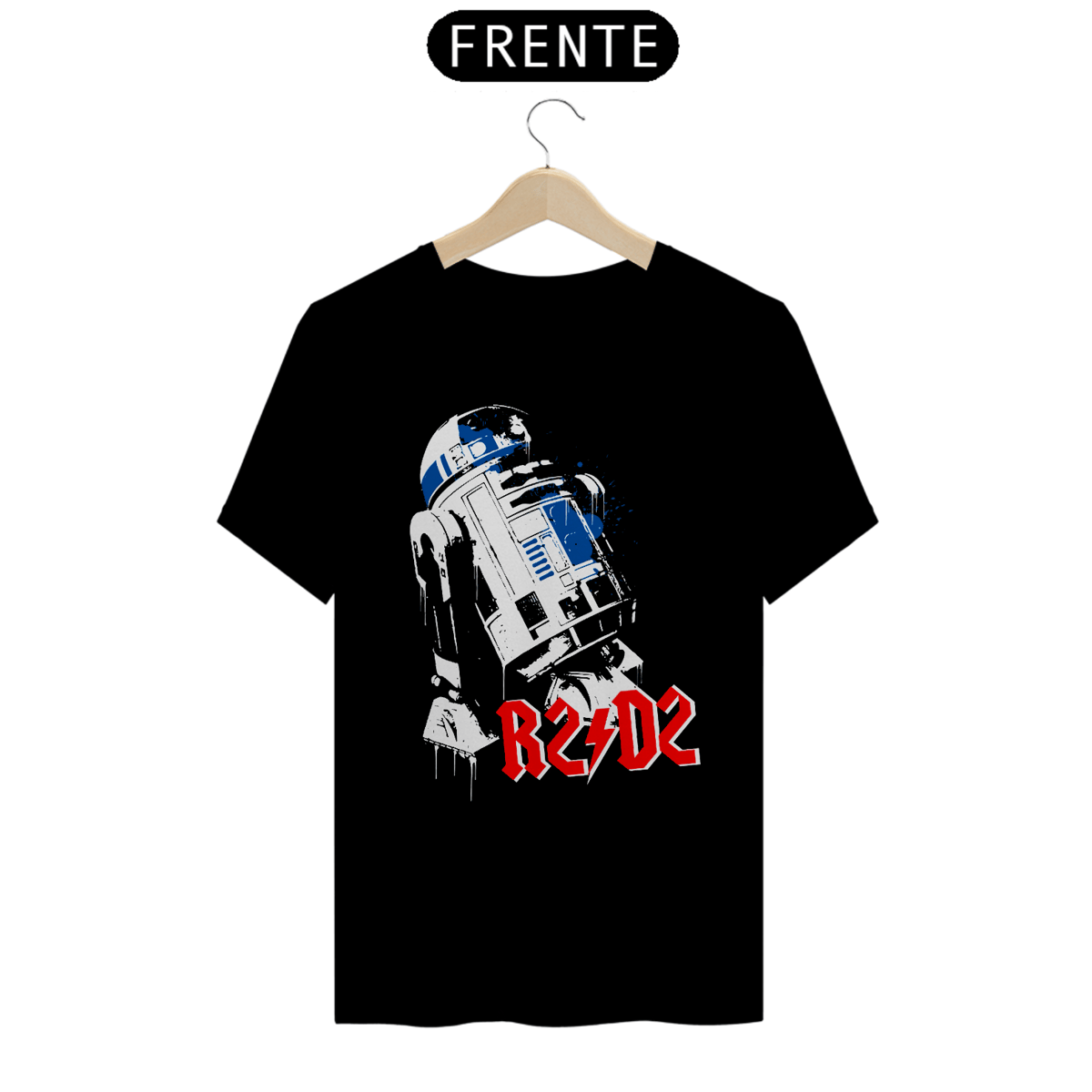 Nome do produto: Camiseta Star Wars - R2D2 Rock