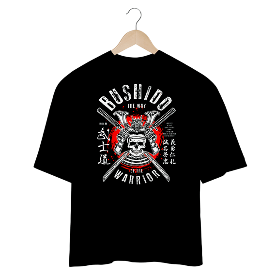 Camiseta Oversized - Bushido - Coleção Especial 