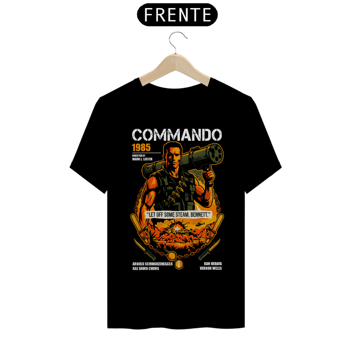 Nome do produto: Camiseta Comando para Matar