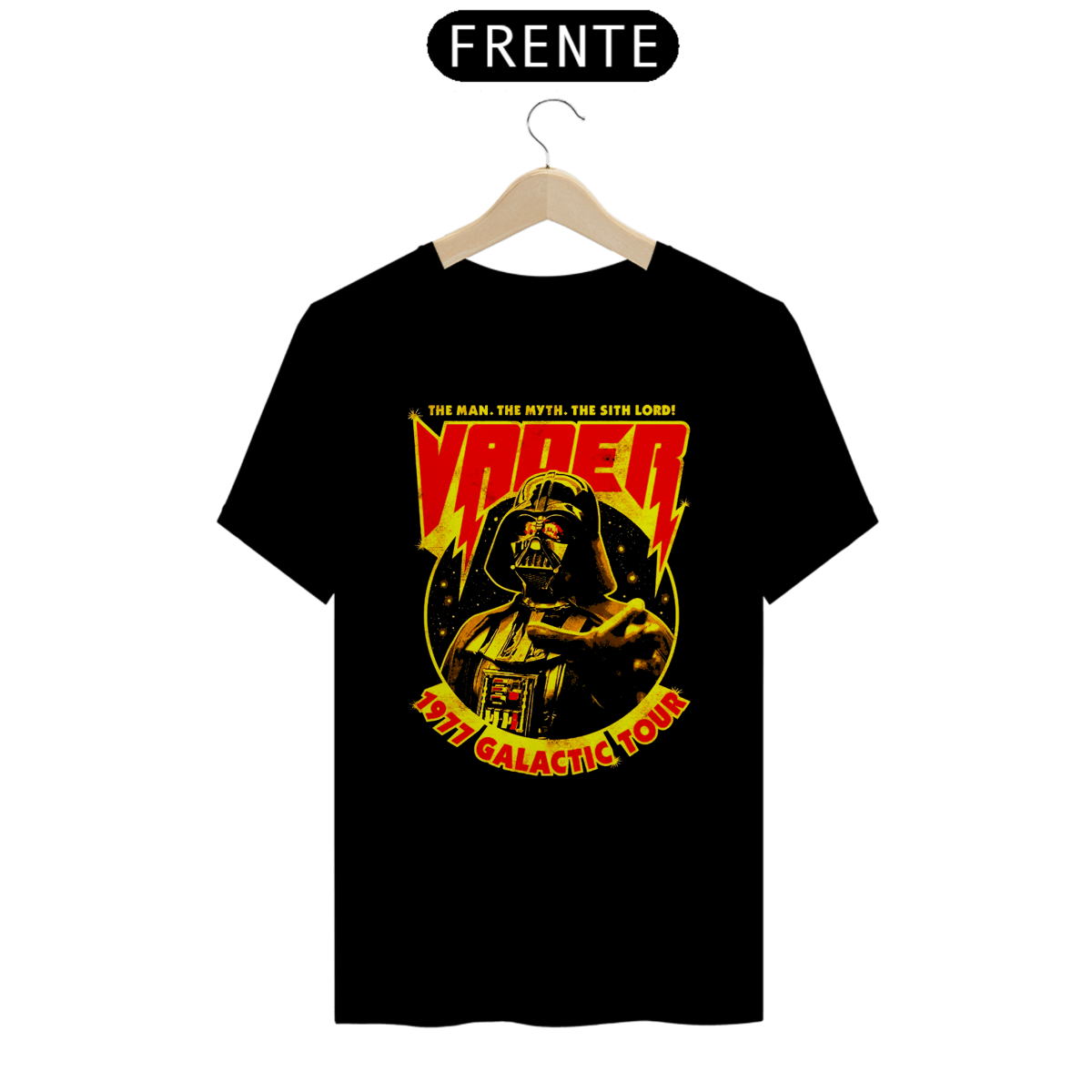 Nome do produto: Camiseta Star Wars - Vader - 1977 Galactic Tour
