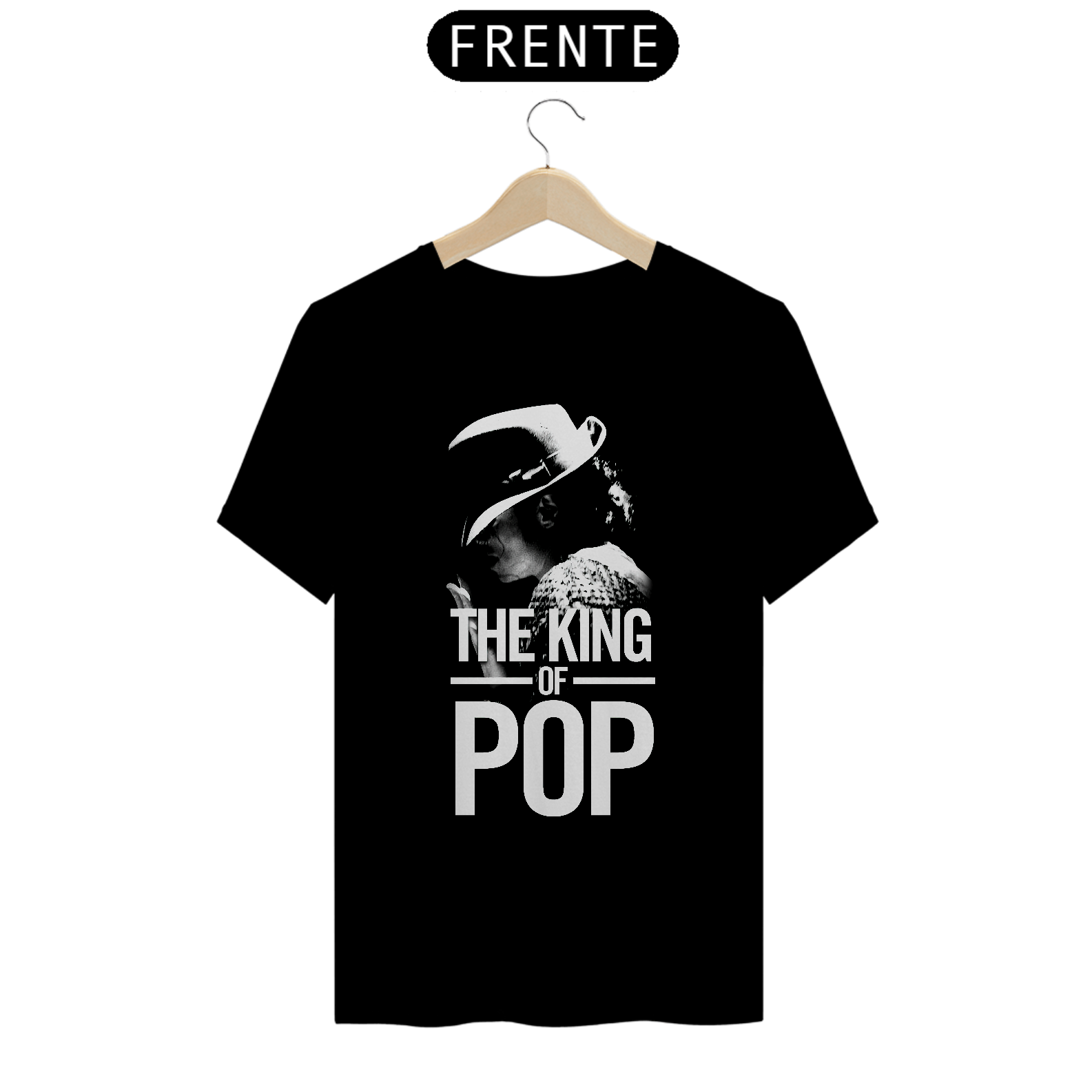 Camiseta Michael Jackson - King of Pop III