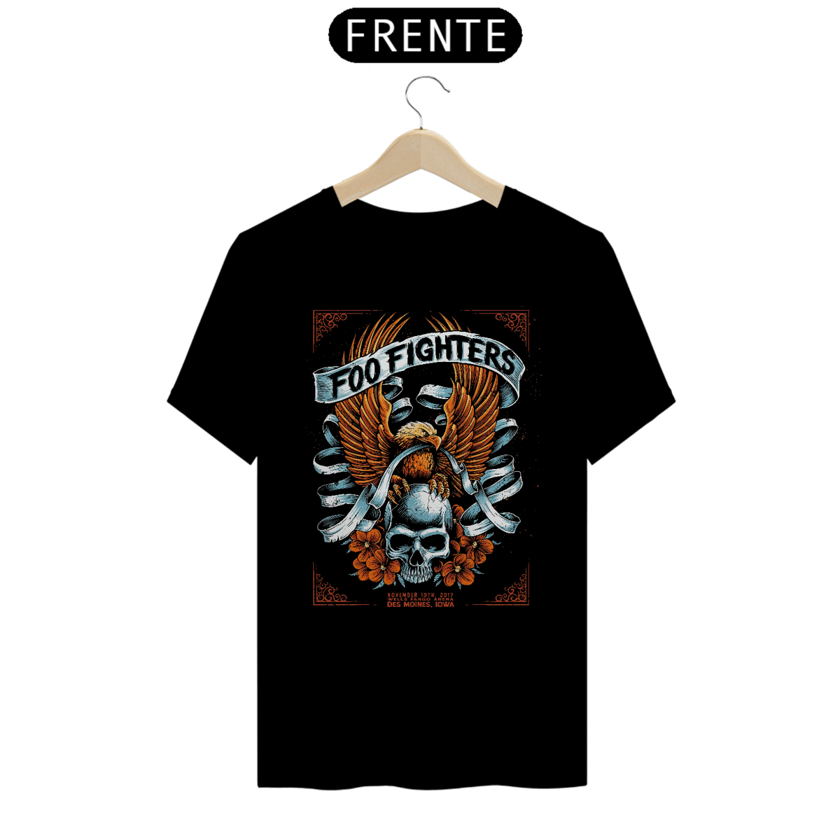 Nome do produto: Camiseta Foo Fighters II