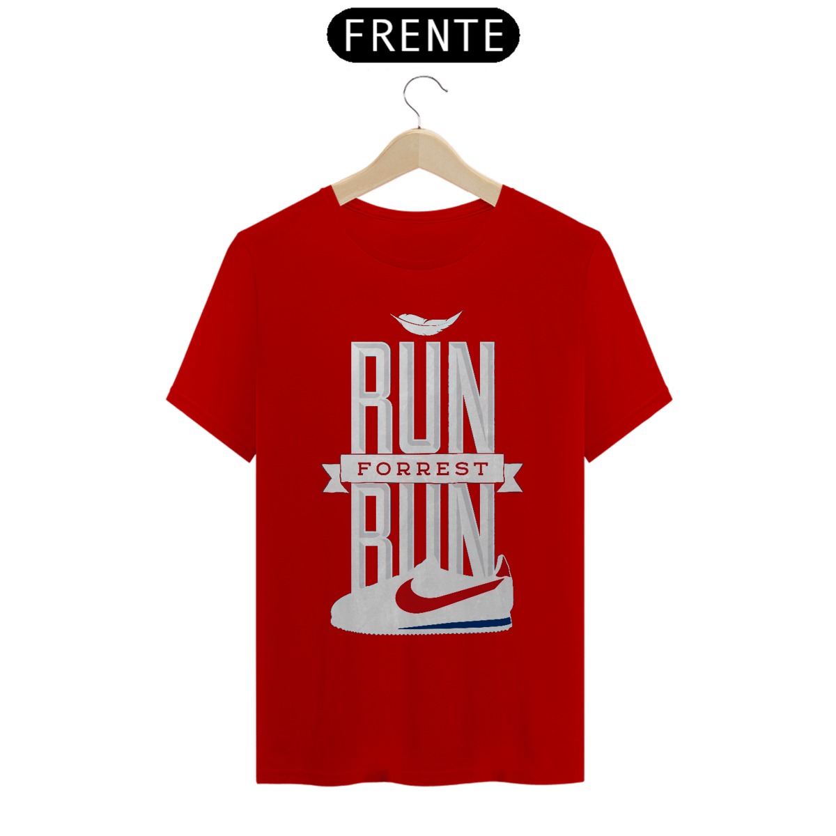 Nome do produto: Camiseta Forrest Gump - Run Forrest Run
