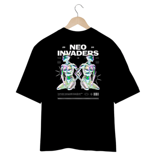 Nome do produto Oversized Premium - Neo Invaders