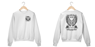 Nome do produto coisas boas e leves Moletom Fechado