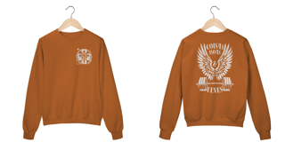 Nome do produto coisas boas e leves Moletom Fechado v1