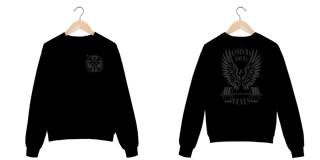 Nome do produto coisas boas e leves Moletom Fechado