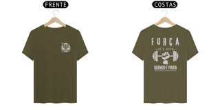 Nome do produto força só é ruim quando é pouca T-Shirt Prime