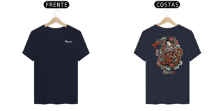 Nome do produto Camiseta A Gueixa e o Dragão