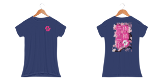 Nome do produto Baby Look Feminina Sport Dry Elite Workout Sakura