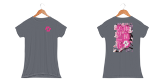 Nome do produto Baby Look Feminina Sport Dry Elite Workout Sakura
