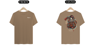 Nome do produto Camiseta A Gueixa e o Dragão