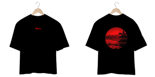Nome do produto Camiseta Oversized Chureito Pagoda
