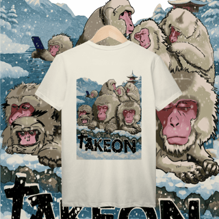 Nome do produto Camiseta Ofurô de Macacos