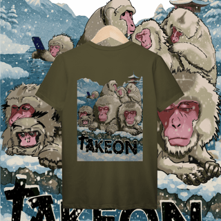 Nome do produto Camiseta Ofurô de Macacos