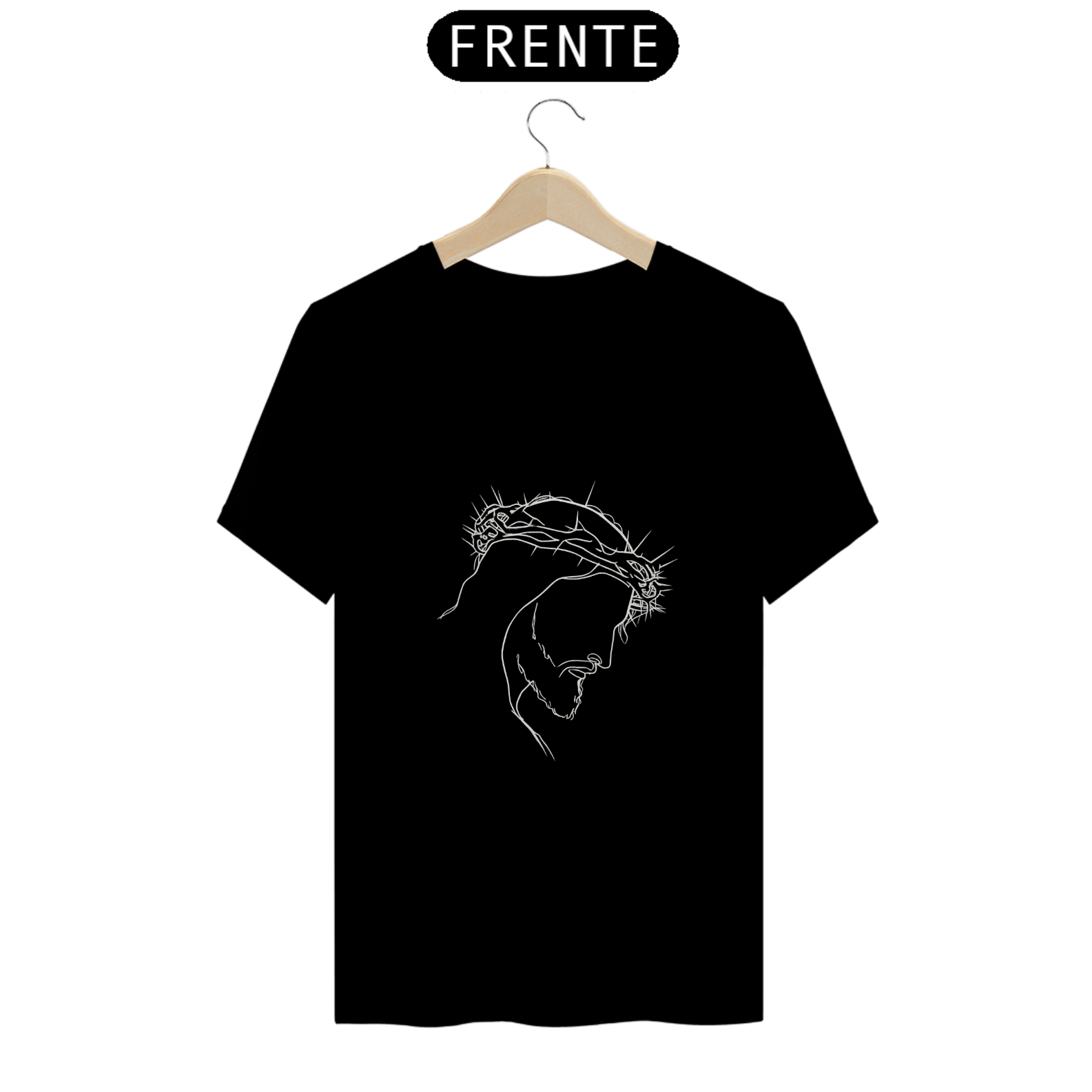 T-Shirt God White