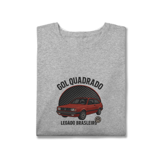 Nome do produto T-Shirt Plus Size – Gol Quadrado: Legado Brasileiro
