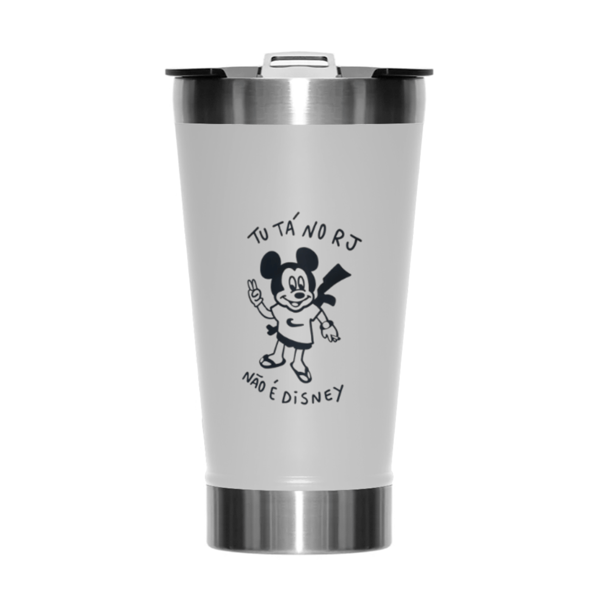 Nome do produto: Copo Térmico RJ não é Disney