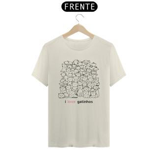 Camiseta I love gatinhos