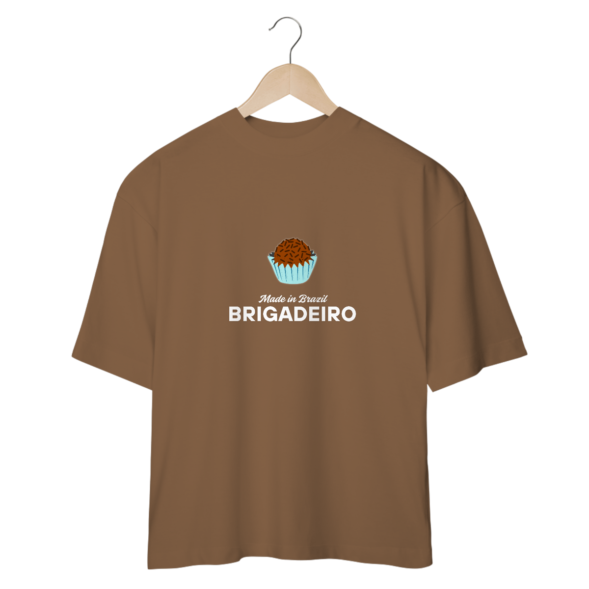 Nome do produto: T-Shirt Oversized Brigadeiro 