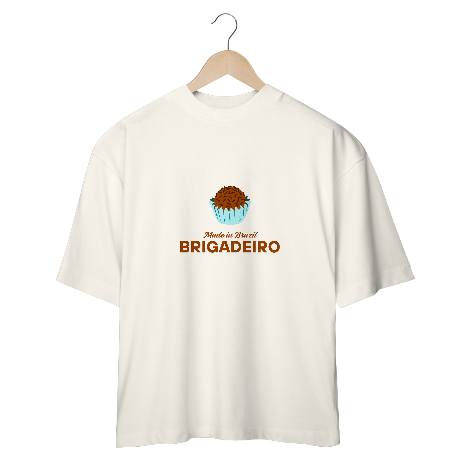 T-Shirt Oversized Brigadeiro