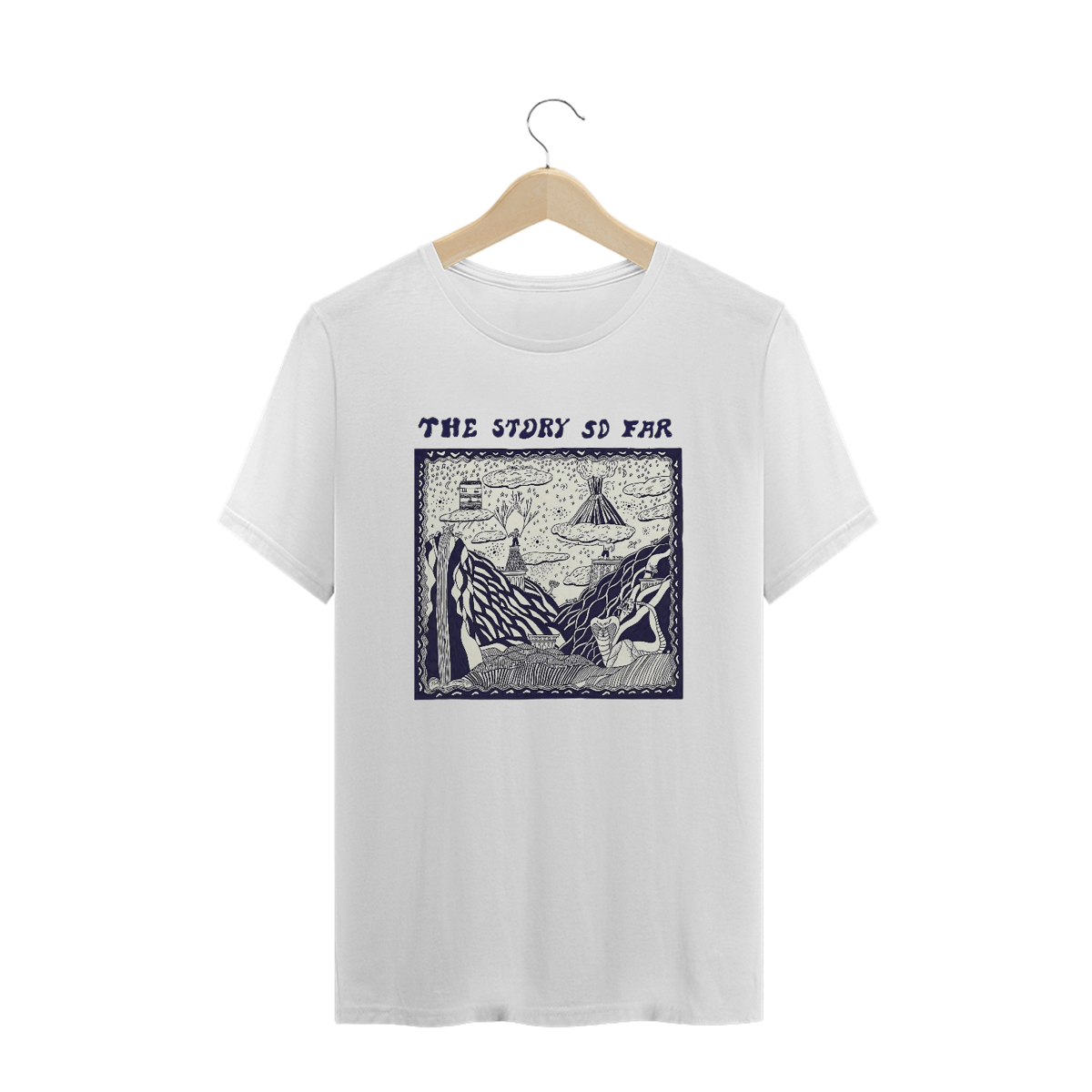 Nome do produto: [Plus Size] CAMISETA THE STORY SO FAR