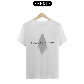 Nome do produto [PREMIUM] CAMISETA I KNOW A GHOST “OFF-WHITE”