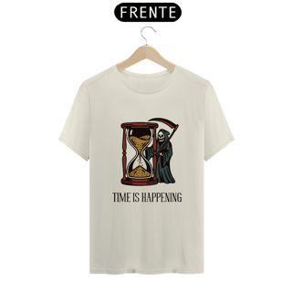 Nome do produto [PREMIUM] CAMISETA TIME IS HAPPENING “OFF-WHITE”