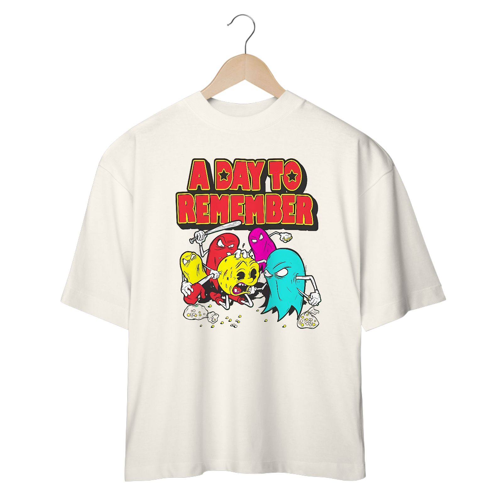 [Oversized] CAMISETA A DAY TO REMEMBER OFF-WHITE