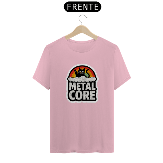 CAMISETA BÁSICA METALCORE RAINBOW 