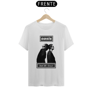 Nome do produto Camiseta Oasis -  Live 2025 Brazil