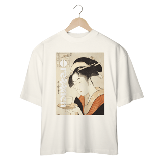 Nome do produto Camiseta Oversized - Cortesã