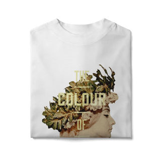 Nome do produto Camiseta Oversized - A Cor da Romã