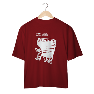 Nome do produto Camiseta Oversized Tom Waits – The Piano Has Been Drinking