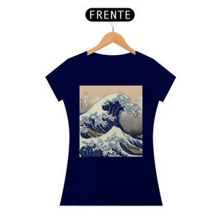Nome do produto A grande onda de Kanagawa - baby look