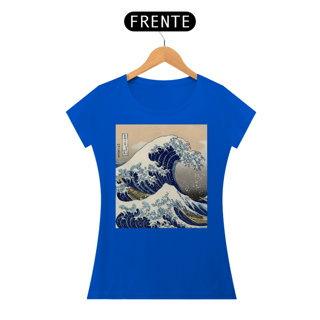 Nome do produto A grande onda de Kanagawa - baby look