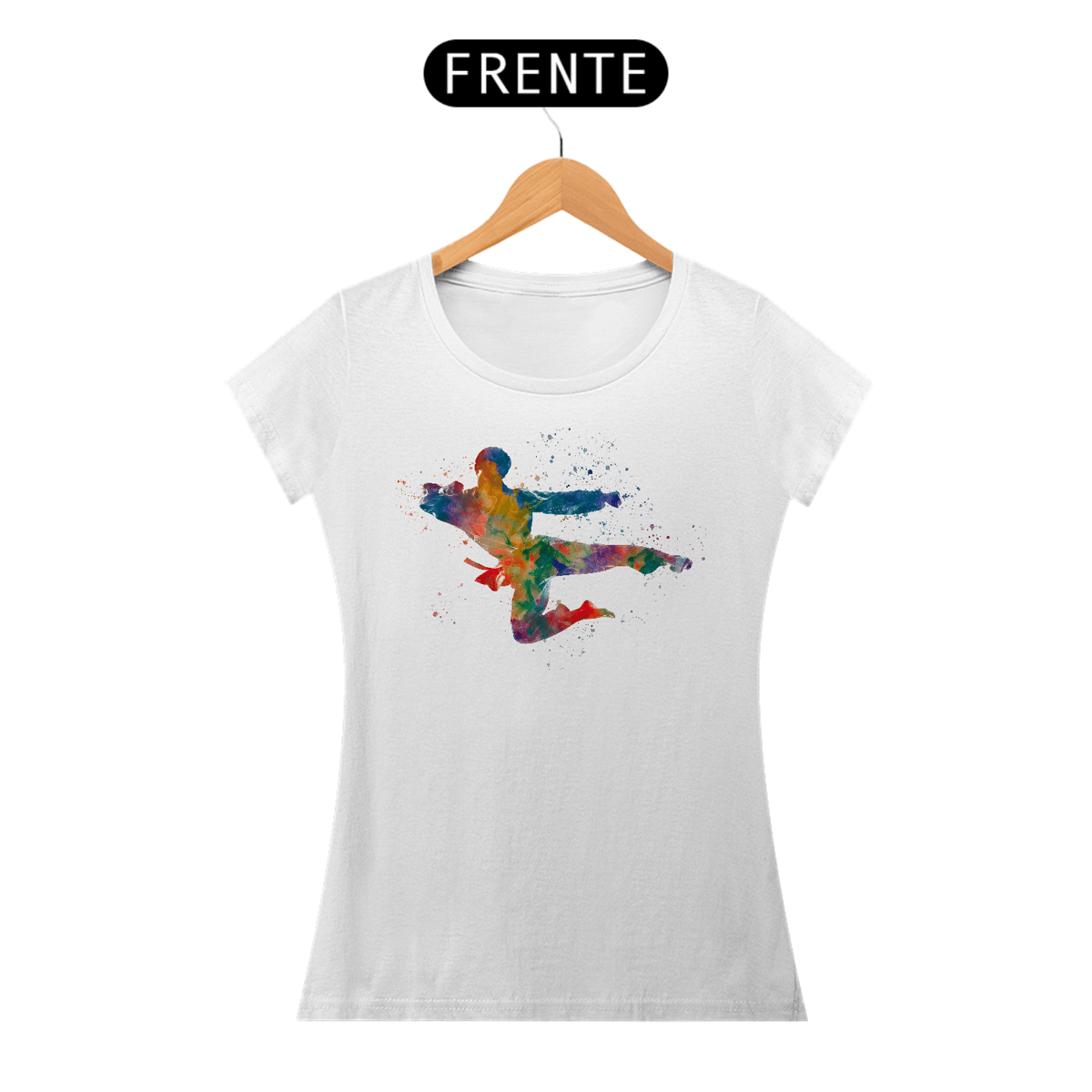 Nome do produto: Colors Karate #1 - baby look