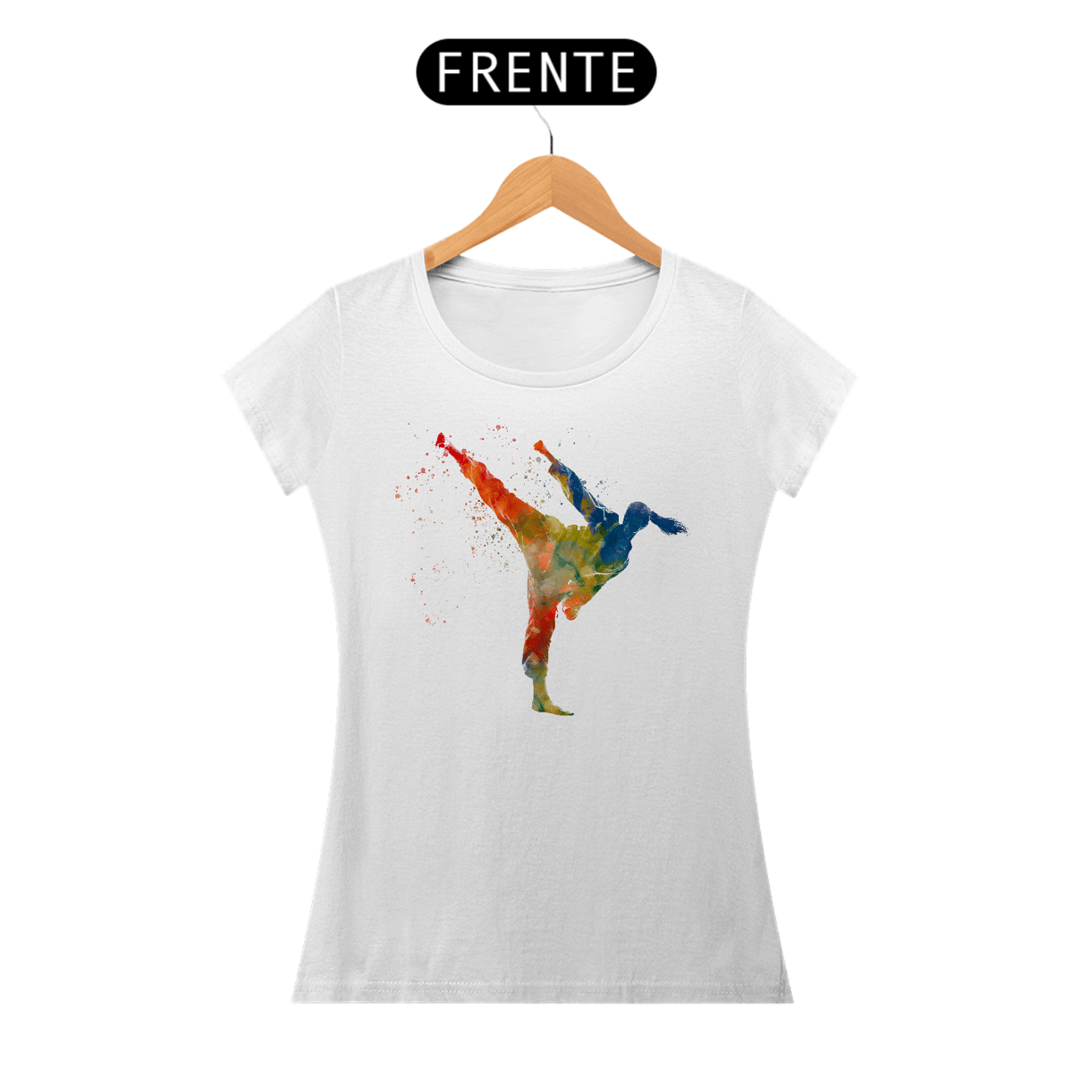 Nome do produto: Colors Karate #3 - baby look