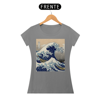 Nome do produto A grande onda de Kanagawa - baby look