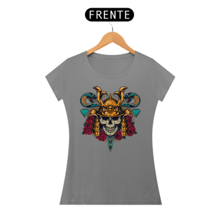 Nome do produto Skull Samurai #1 - baby look