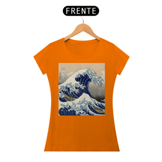 Nome do produto A grande onda de Kanagawa - baby look
