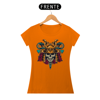 Nome do produto Skull Samurai #1 - baby look