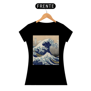 Nome do produto A grande onda de Kanagawa - baby look