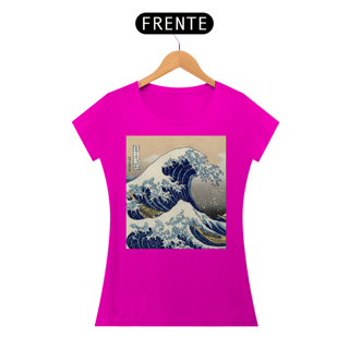 Nome do produto A grande onda de Kanagawa - baby look